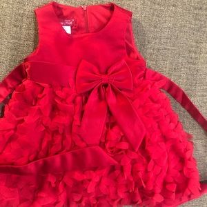 princess faith like new 12 month red dress